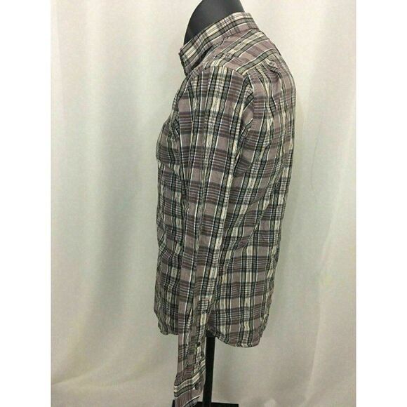 Banana Republic Long Sleeve Red White dress shirt - Picture 3 of 8